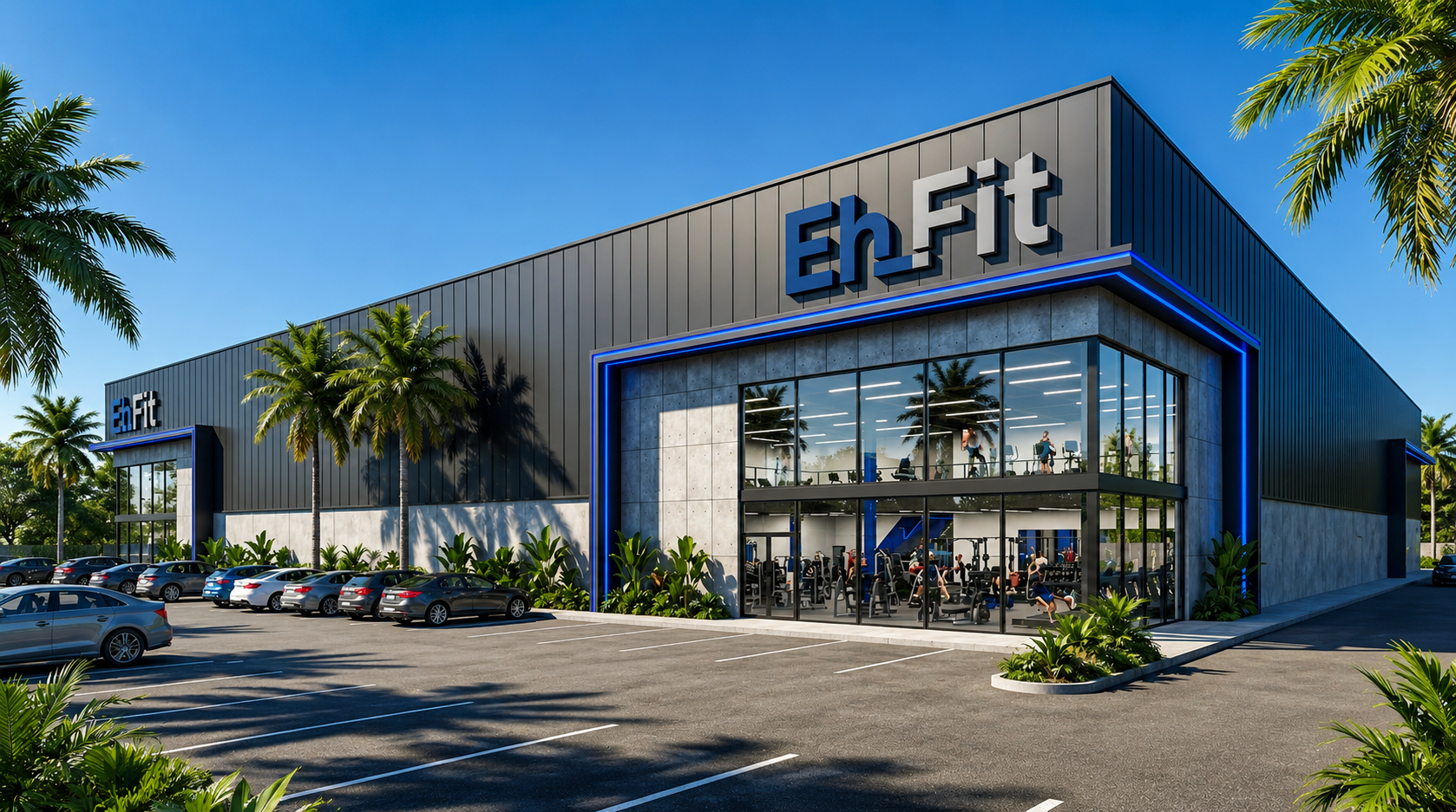 Fachada da academia Eh_Fit